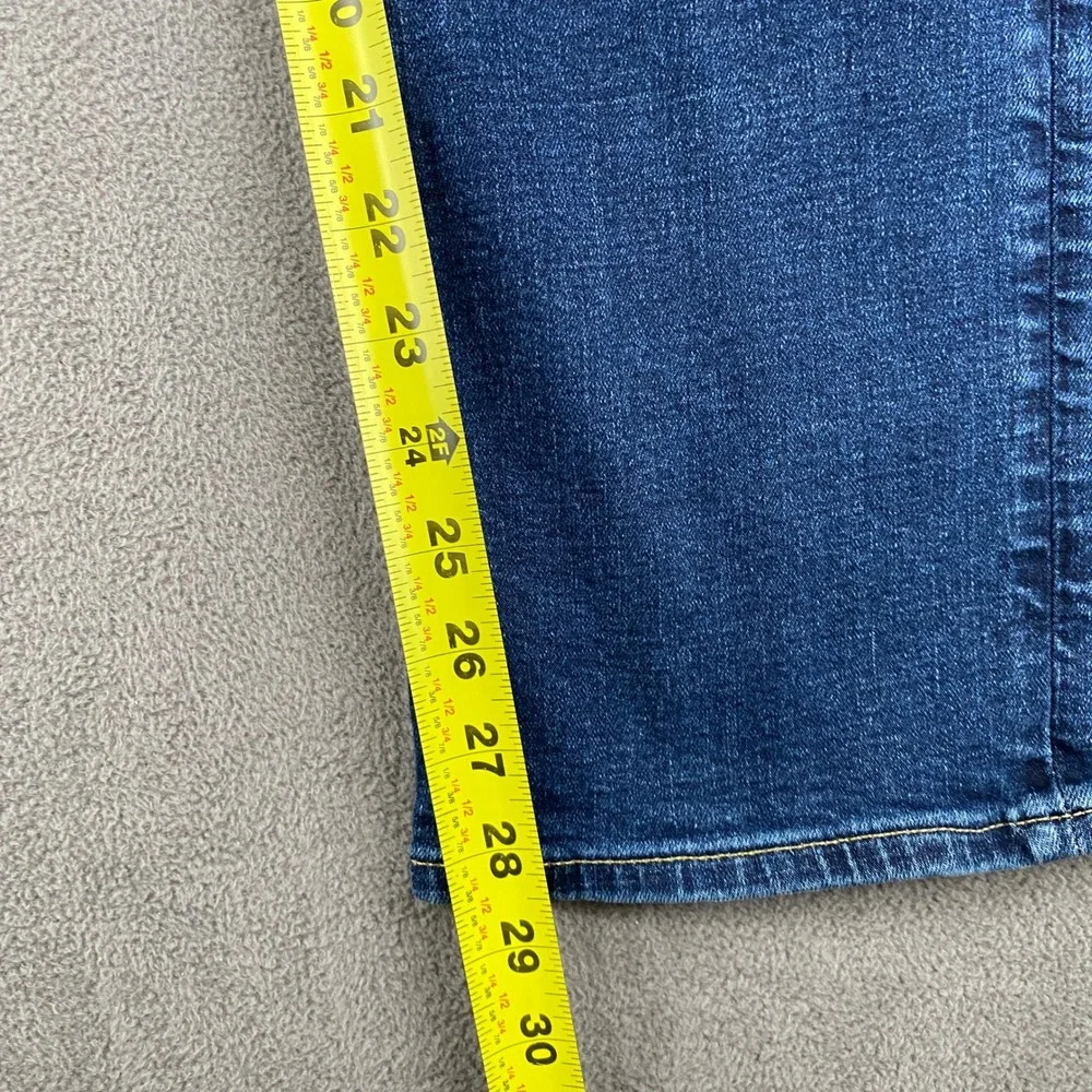 American Eagle Airflex+ Mens Straight Leg Jeans Blue Medium Wash 34x30